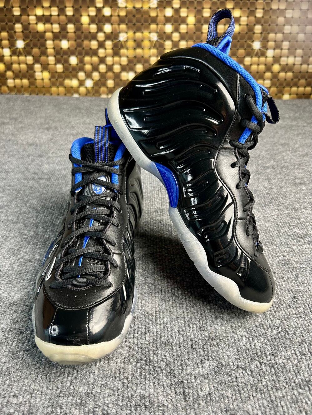 Nike Air Foamposite One Royal 2017 Black Blue Penny Hardaway Size 6.5